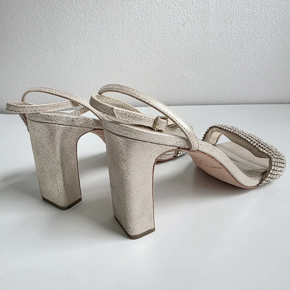 Loeffler Randall Shay Rhinestone Heels 7